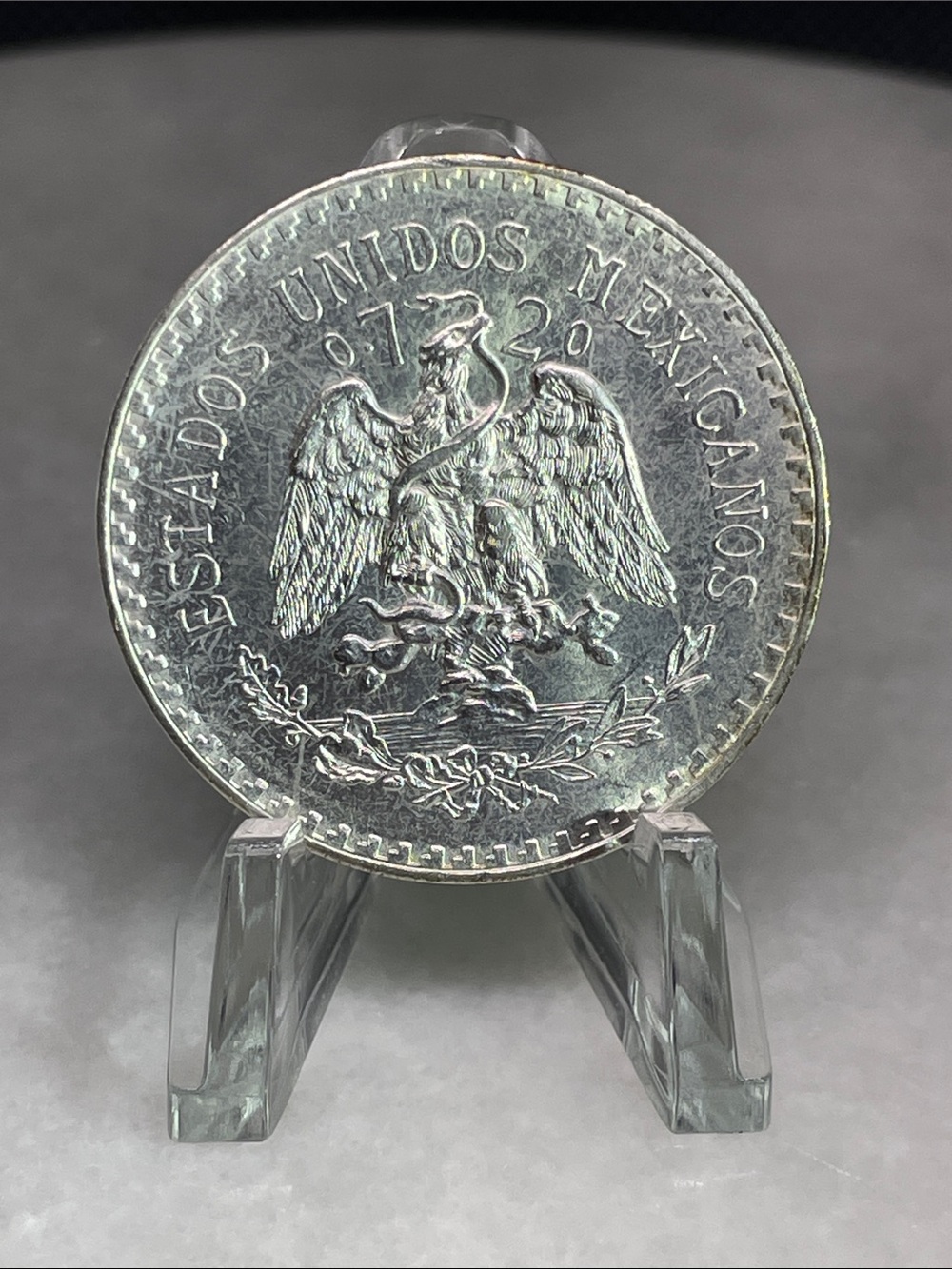 🇲🇽 1932 Mexican Un Peso .720 % Silver BU